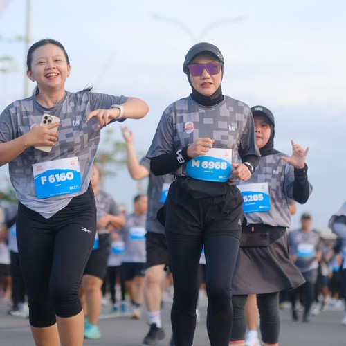 Race photo from KEDIRI HALF MARATHON 2026