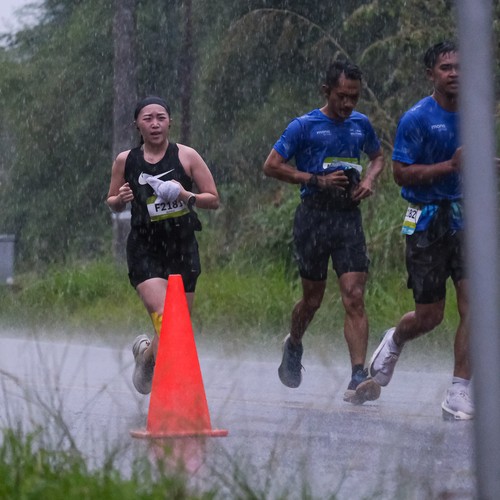 Race photo from Belitung Multisport Festival