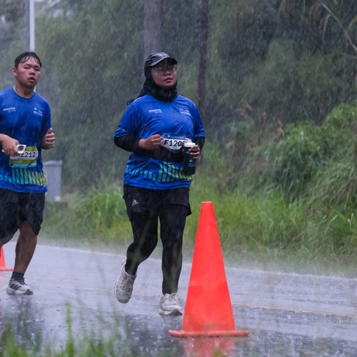 Race photo from Belitung Multisport Festival