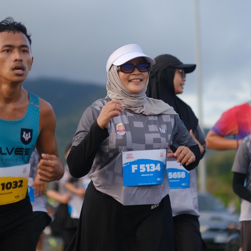 Race photo from KEDIRI HALF MARATHON 2026