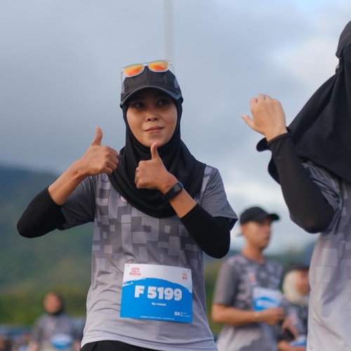 Race photo from KEDIRI HALF MARATHON 2026