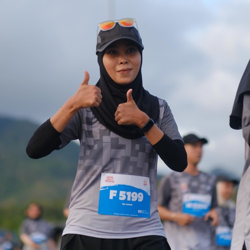Race photo from KEDIRI HALF MARATHON 2026