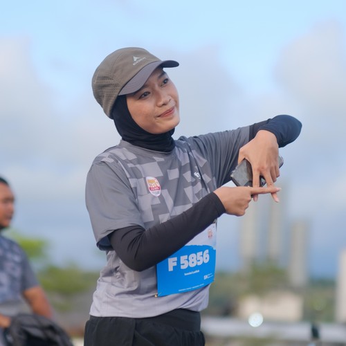 Race photo from KEDIRI HALF MARATHON 2026