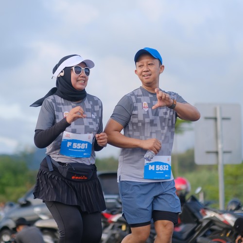 Race photo from KEDIRI HALF MARATHON 2026