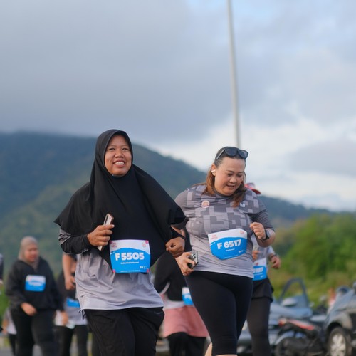 Race photo from KEDIRI HALF MARATHON 2026