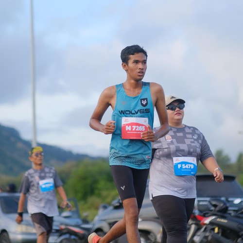 Race photo from KEDIRI HALF MARATHON 2026