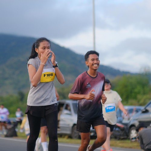 Race photo from KEDIRI HALF MARATHON 2026