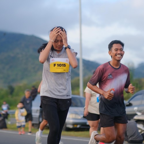 Race photo from KEDIRI HALF MARATHON 2026