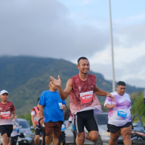 Race photo from KEDIRI HALF MARATHON 2026