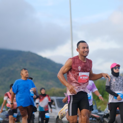 Race photo from KEDIRI HALF MARATHON 2026
