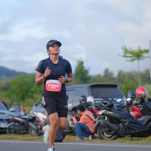 Race photo from KEDIRI HALF MARATHON 2026