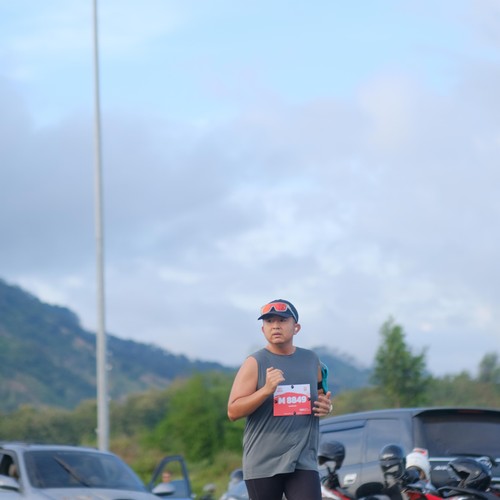 Race photo from KEDIRI HALF MARATHON 2026