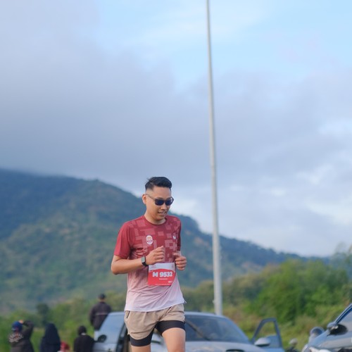 Race photo from KEDIRI HALF MARATHON 2026