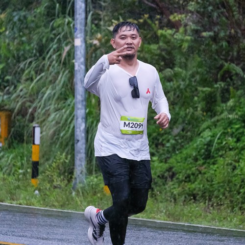 Race photo from Belitung Multisport Festival