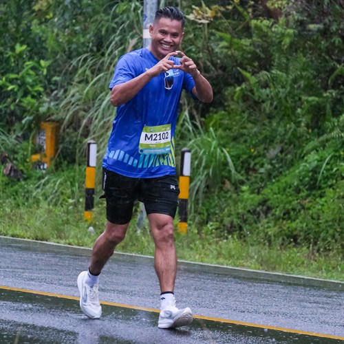 Race photo from Belitung Multisport Festival