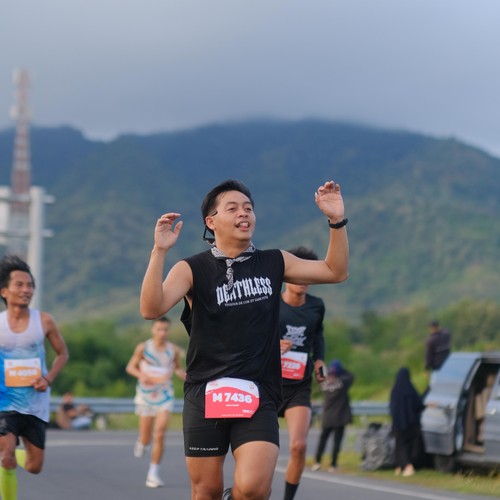 Race photo from KEDIRI HALF MARATHON 2026