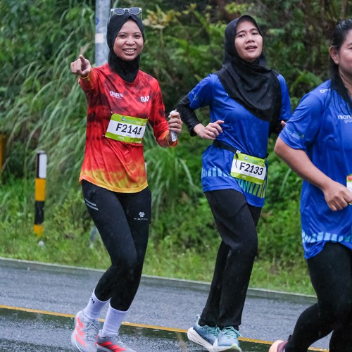 Race photo from Belitung Multisport Festival