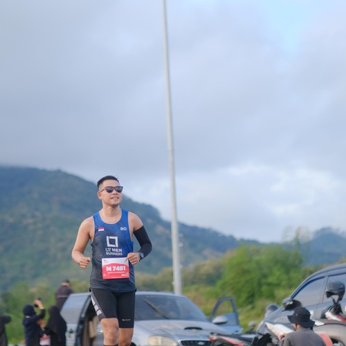 Race photo from KEDIRI HALF MARATHON 2026