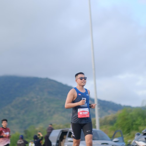 Race photo from KEDIRI HALF MARATHON 2026