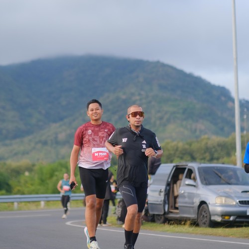 Race photo from KEDIRI HALF MARATHON 2026