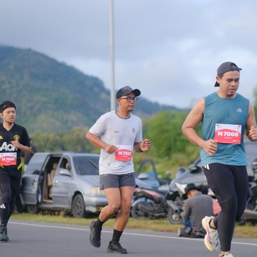 Race photo from KEDIRI HALF MARATHON 2026