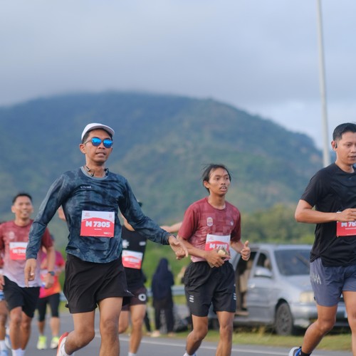 Race photo from KEDIRI HALF MARATHON 2026