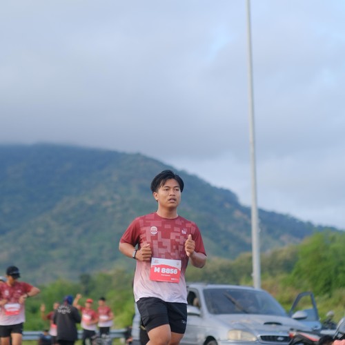 Race photo from KEDIRI HALF MARATHON 2026