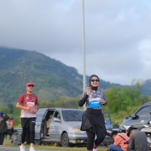 Race photo from KEDIRI HALF MARATHON 2026