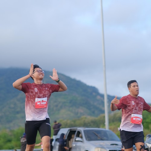 Race photo from KEDIRI HALF MARATHON 2026