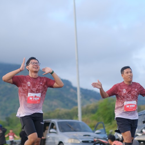 Race photo from KEDIRI HALF MARATHON 2026