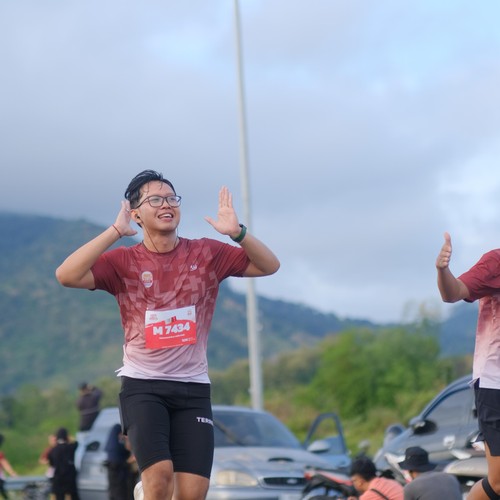 Race photo from KEDIRI HALF MARATHON 2026
