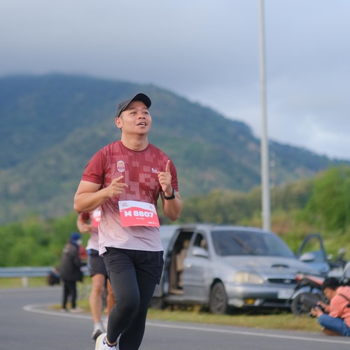 Race photo from KEDIRI HALF MARATHON 2026