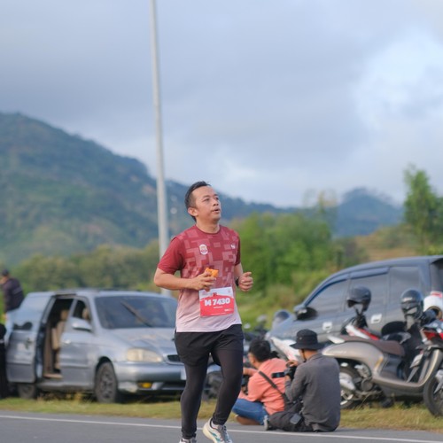 Race photo from KEDIRI HALF MARATHON 2026