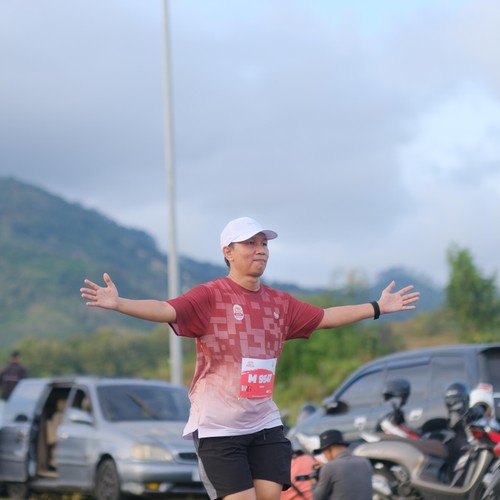 Race photo from KEDIRI HALF MARATHON 2026