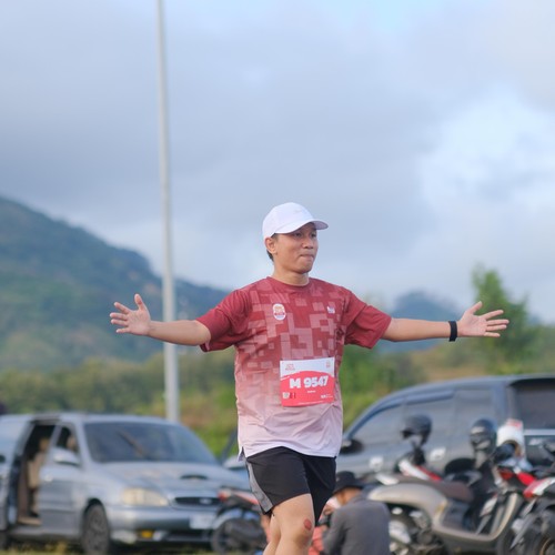 Race photo from KEDIRI HALF MARATHON 2026