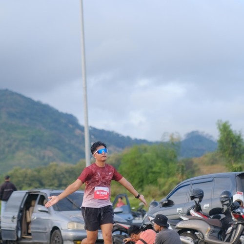 Race photo from KEDIRI HALF MARATHON 2026