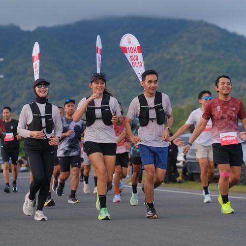 Race photo from KEDIRI HALF MARATHON 2026