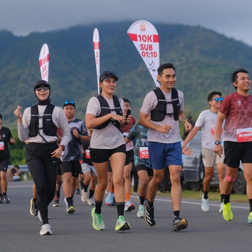 Race photo from KEDIRI HALF MARATHON 2026
