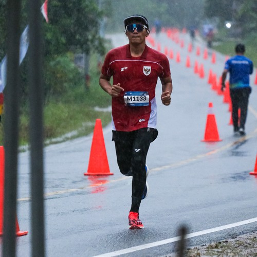 Race photo from Belitung Multisport Festival
