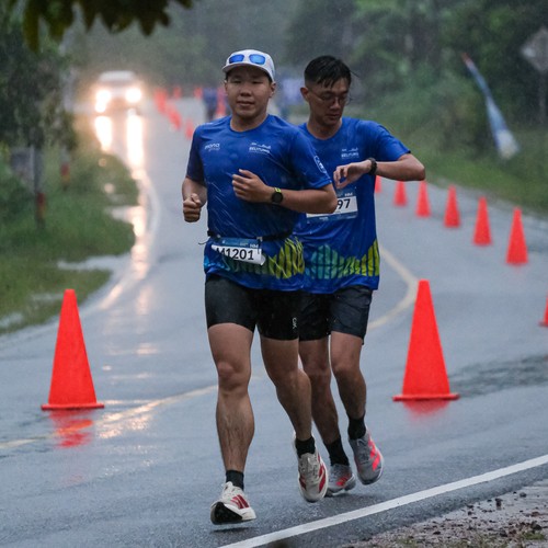 Race photo from Belitung Multisport Festival