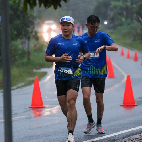 Race photo from Belitung Multisport Festival