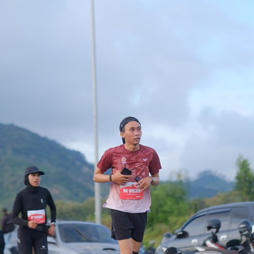 Race photo from KEDIRI HALF MARATHON 2026