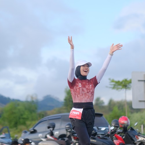 Race photo from KEDIRI HALF MARATHON 2026