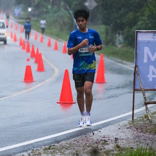 Race photo from Belitung Multisport Festival