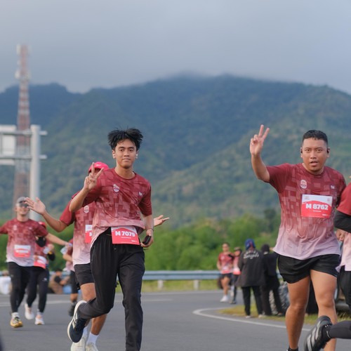 Race photo from KEDIRI HALF MARATHON 2026