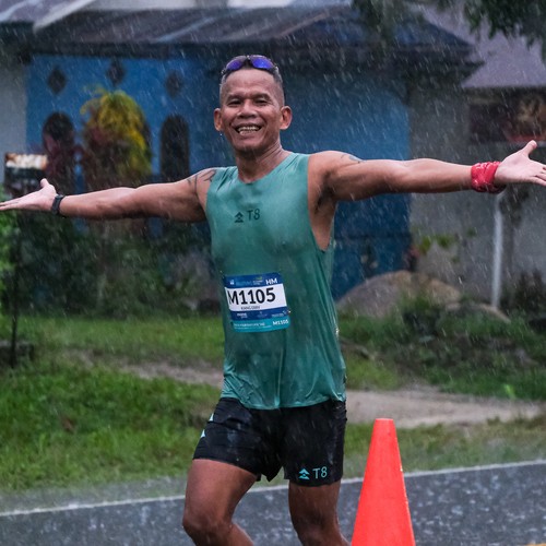 Race photo from Belitung Multisport Festival
