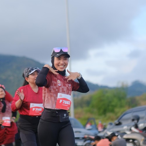 Race photo from KEDIRI HALF MARATHON 2026