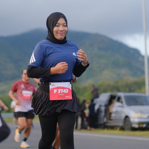 Race photo from KEDIRI HALF MARATHON 2026