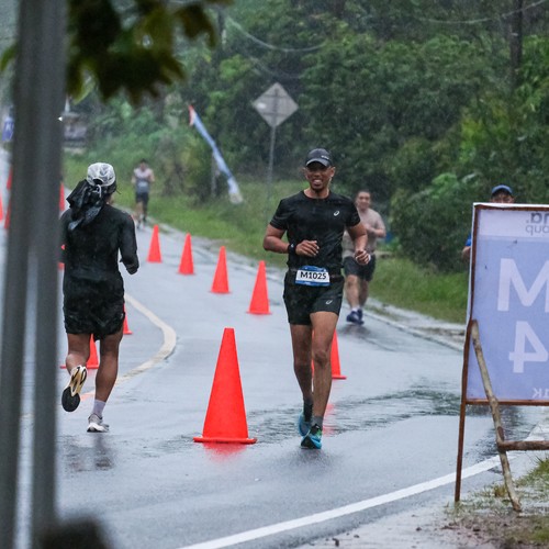 Race photo from Belitung Multisport Festival