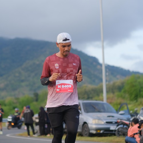 Race photo from KEDIRI HALF MARATHON 2026